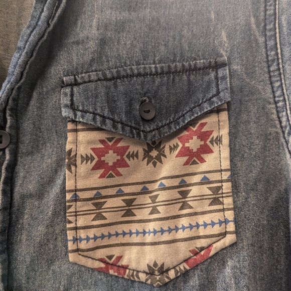 Western Denim Shirt - Picture 2 of 4
